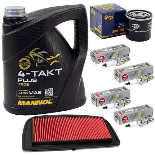 Wartung set für yamaha - 4l,